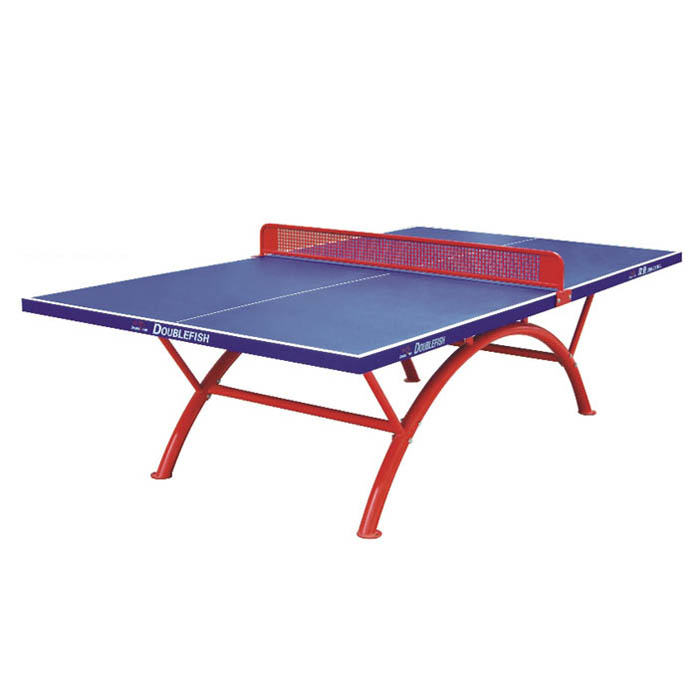 双鱼318A（蓝色）室外乒乓球台（一体化台面）