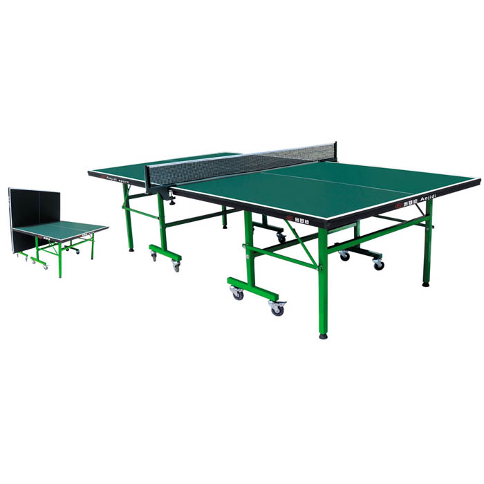 AJD-P-201（绿色）单折移动式乒乓球台